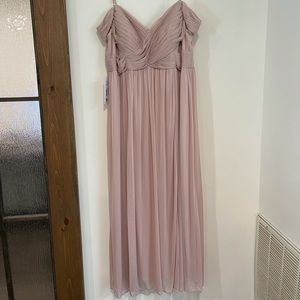 Vintage Rose Azazie bridesmaid dress